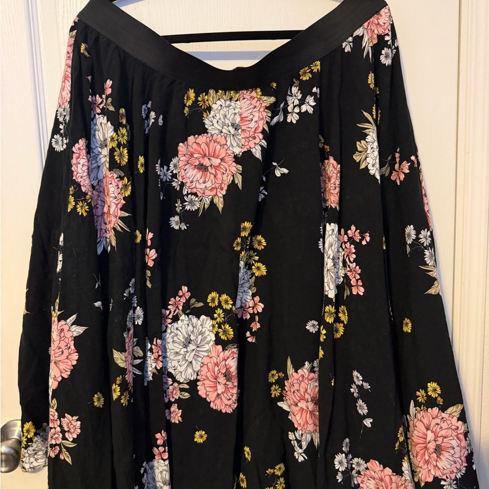 Torrid Black Smocked Waistband